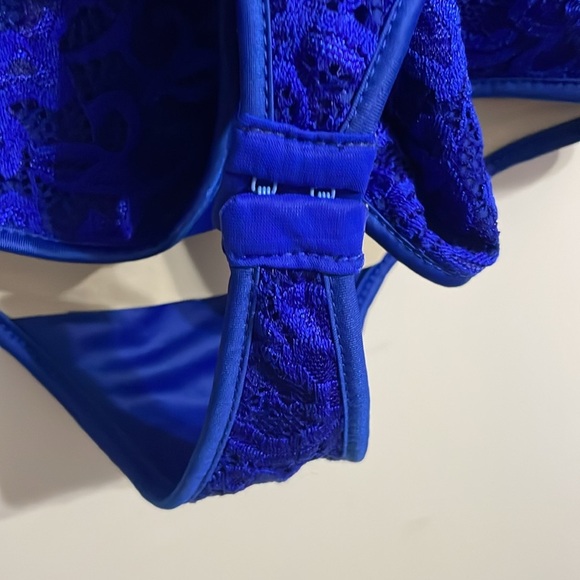 Body Shaper Faja Blouse Top Blue Lace Made in Colombia Body Control Size XL - Picture 5 of 13